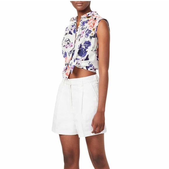 French Connection Cream Vole Blouse - Sz XS - Picture 1 of 9